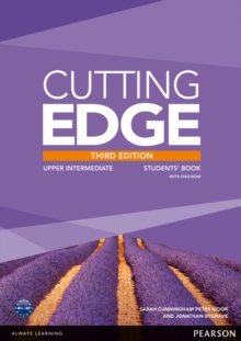 Image for Cutting Edge 3rd Edition Upper Intermediate Students' Book and DVD Pack