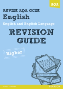 Image for English and English languageHigher,: Revision guide