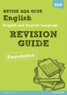 Image for Revise AQA: GCSE English and English Language Revision Guide Foundation - Book and ActiveBook Bundle