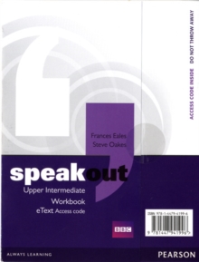 Image for Speakout Upper Intermediate Workbook eText Access Card