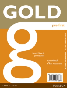 Image for Gold Pre-First eText Coursebook Access Card