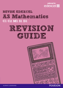 Image for REVISE EDEXCEL: AS Mathematics Revision Guide