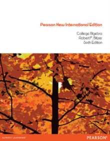 Image for College Algebra + MyLab Math without Pearson eText (Package) : Pearson New International Edition