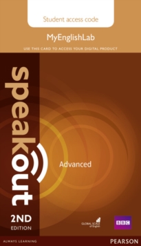Image for Speakout Advanced 2nd Edition MyEnglishLab Student Access Card (Standalone)