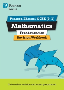 Image for Pearson REVISE Edexcel GCSE (9-1) Mathematics Foundation tier Revision Workbook: For 2024 and 2025 assessments and exams (REVISE Edexcel GCSE Maths 2015)