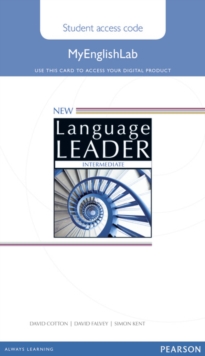 Image for New Language Leader Intermediate MyEnglishLab Access Card Standalone