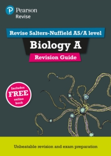 Image for Pearson REVISE Salters Nuffield AS/A Level Biology Revision Guide inc online edition - 2023 and 2024 exams