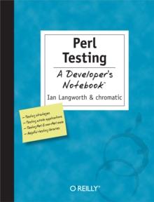 Image for Perl Testing: A Developer's Notebook: A Developer's Notebook