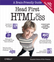 Image for Head first HTML and CSS.