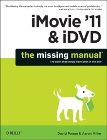 Image for iMovie '11 & iDVD: The Missing Manual