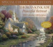 Image for Thomas Kinkade Special Collector's Edition with Scripture 2018 Deluxe Wall Calendar