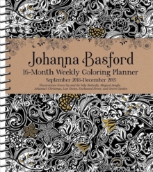 Image for Johanna Basford 2018-2019 16-Month Coloring Weekly Planner Calendar