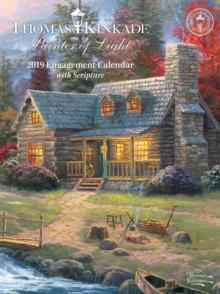 Thomas Kinkade Painter of Light with Scripture 2019 Diary