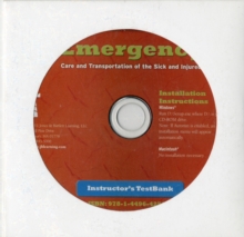 Image for Emergency Care And Transportation Of The Sick And Injured Instructor's Testbank On CD-ROM