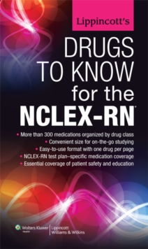 Image for Lippincott's Drugs to Know for the NCLEX-RN