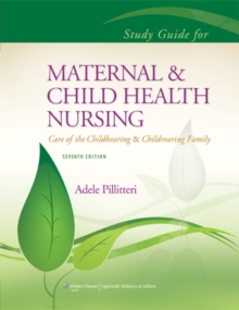 Image for Study Guide to Accompany Maternal and Child Health Nursing