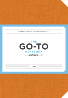 Go-To Notebook with Mohawk Paper, Persimmon Orange Lined