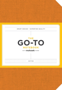 Go-To Notebook with Mohawk Paper, Persimmon Orange Dotted