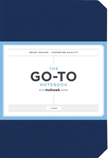 Go-To Notebook with Mohawk Paper, Midnight Blue Lined