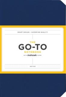 Go-To Notebook with Mohawk Paper, Midnight Blue Dotted