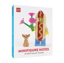 LEGO® Minifigure Notes: 20 Notecards and Envelopes