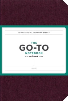 Go-To Notebook with Mohawk Paper, Mulberry Wine Blank