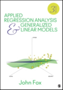 Image for Applied regression analysis and generalized linear models