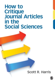 Image for How to Critique Journal Articles in the Social Sciences