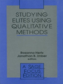 Image for Studying elites using qualitative methods