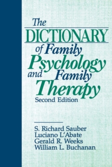 Image for The dictionary of family psychology and family therapy