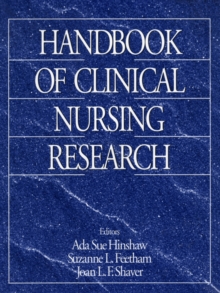 Image for Handbook of clinical nursing research