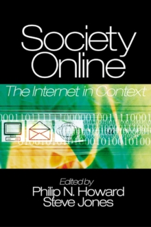 Image for Society online: the Internet in context