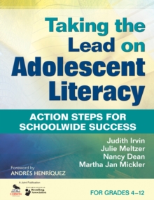 Image for Taking the lead on adolescent literacy: action steps for schoolwide success