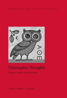 Image for Philosophic thoughts: essays on logic and philosophy