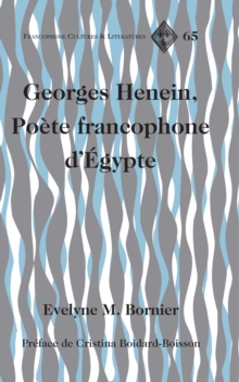 Image for Georges Henein poete francophone d'Egypte