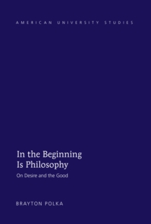 Image for In the beginning is philosophy