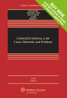 Image for Constitutional Law: Cases, Materials, and Problems