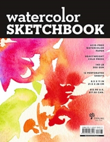 Image for Watercolor Sketchbook (Large Black Fliptop Spiral - Landscape)