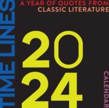 Image for Time Lines: A Year of Quotes from Classic Literature-2024 Wall Calendar