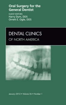 Image for Oral Surgery for the General Dentist, An Issue of Dental Clinics
