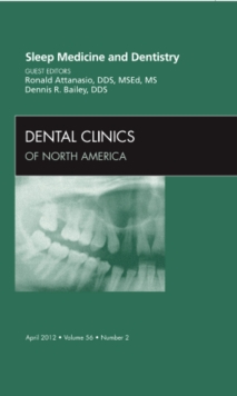 Image for Sleep Medicine and Dentistry, An Issue of Dental Clinics