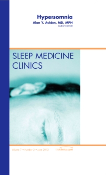 Image for Hypersomnia, An Issue of Sleep Medicine Clinics