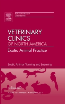 Image for Exotic animal practice  : training and behavior