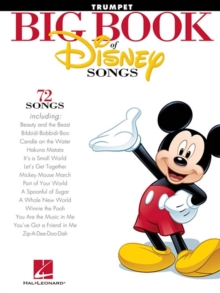 Image for The Big Book of Disney Songs : 72 Songs - Trumpet