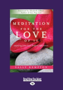 Image for Meditation for the Love of It : Enjoying Your Own Deepest Experience