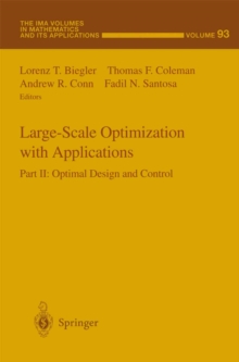 Image for Large-Scale Optimization with Applications: Part II: Optimal Design and Control