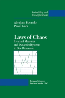 Image for Laws of Chaos: Invariant Measures and Dynamical Systems in One Dimension
