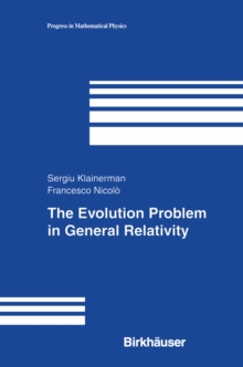 Image for Evolution Problem in General Relativity