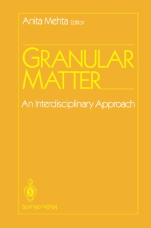 Image for Granular Matter: An Interdisciplinary Approach