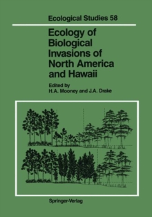 Image for Ecology of Biological Invasions of North America and Hawaii